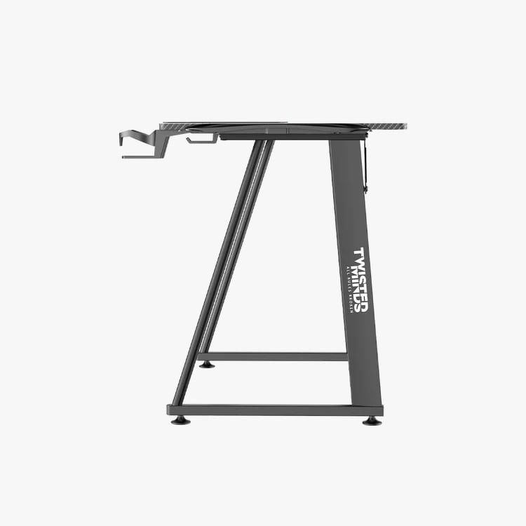 TWISTED MINDS A SHAPED GAMING DESK CARBON FIBER TEXTURE RGB TM-A-1060-RGB thumbnail 4