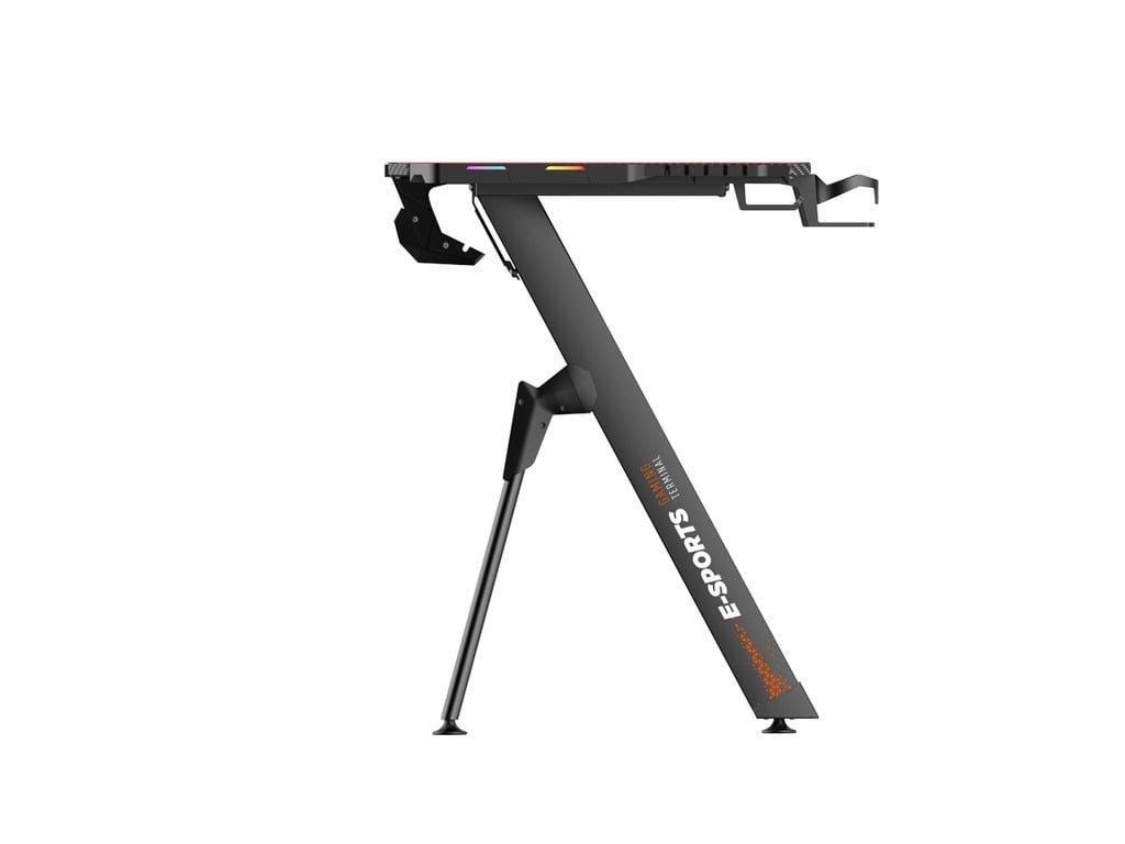 PORODO GAMING E-SPORTS GAMING DESK BLACK PDX513-BK thumbnail 7