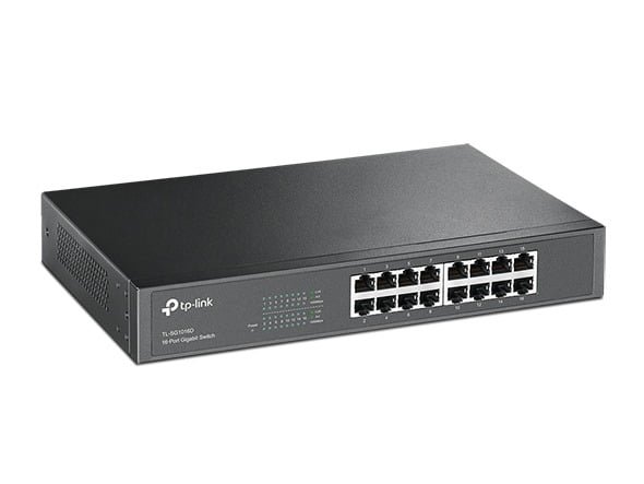 TP-LINK 16-PORT GIGABIT RACKMOUNT SWITCH TL-SG1016D