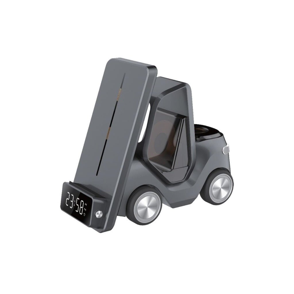 GREEN LION FORKLIFT 5 IN 1 WIRELESS CHARGER 15W BLACK GNFLWR5INWCBK