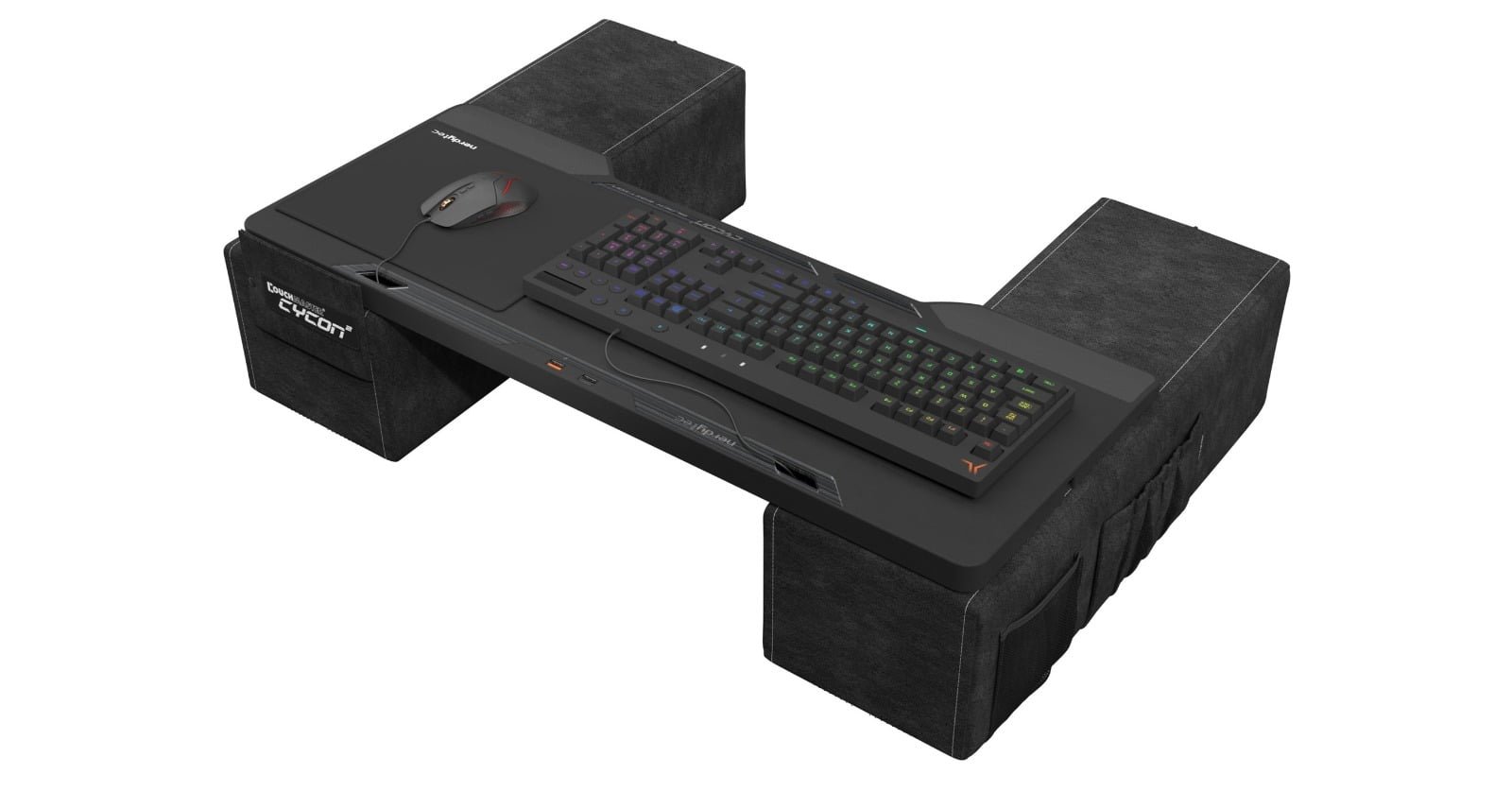 COUCHMASTER CYCON GAMING DESK SUEDE LOOK VERSION 2020