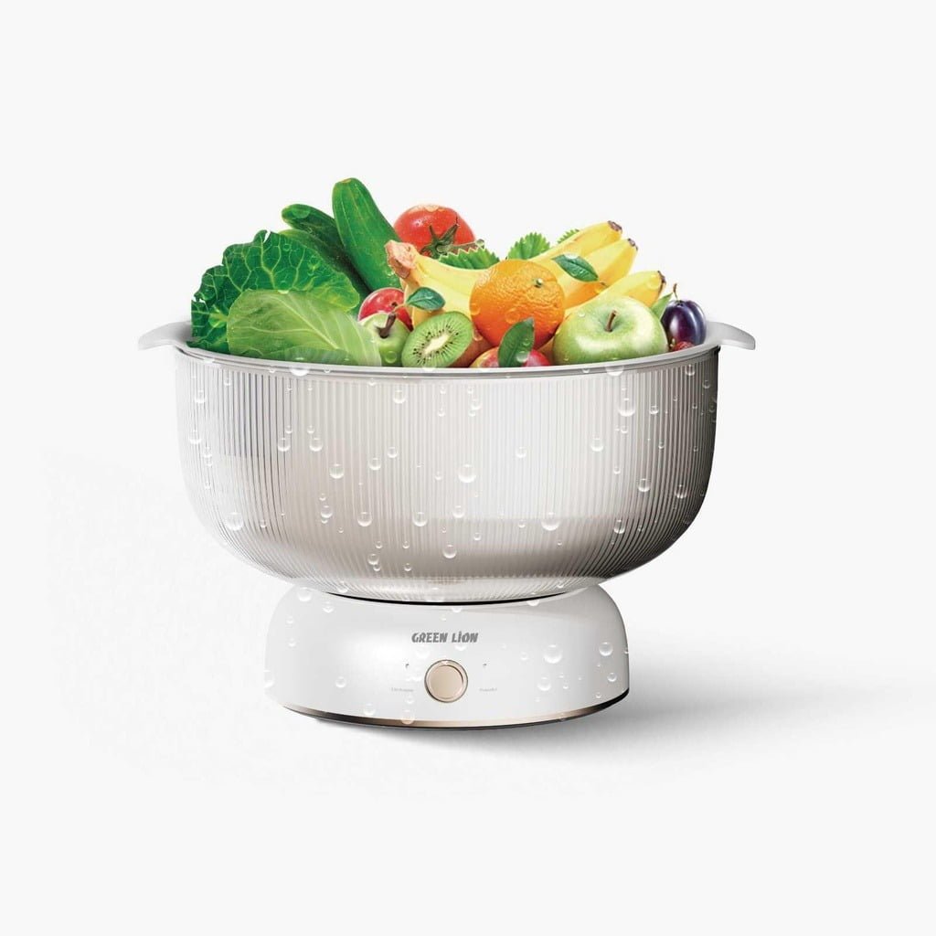 GREEN LION FRUIT & VEGETABLE WASHING MACHINE 3.5L 15W WHITE GNFRVEGWMWH