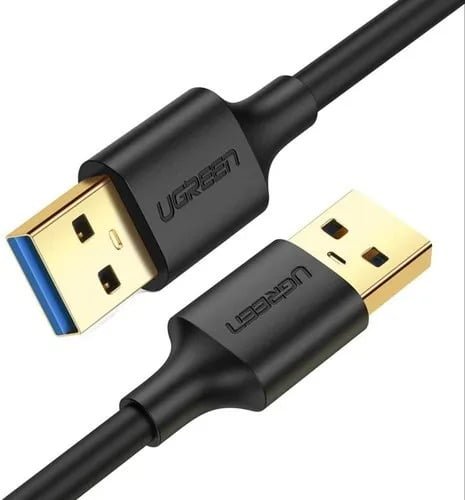 UGREEN USB A 3.0 MALE TO MALE CABLE 1M BLACK 10370