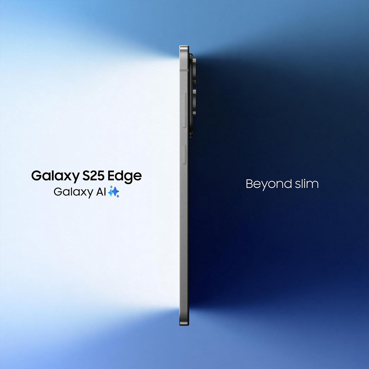 SAMSUNG GALAXY S25 EDGE 5G 12GB 512GB TITANIUM JETBLACK SM-S937B/DS thumbnail 5
