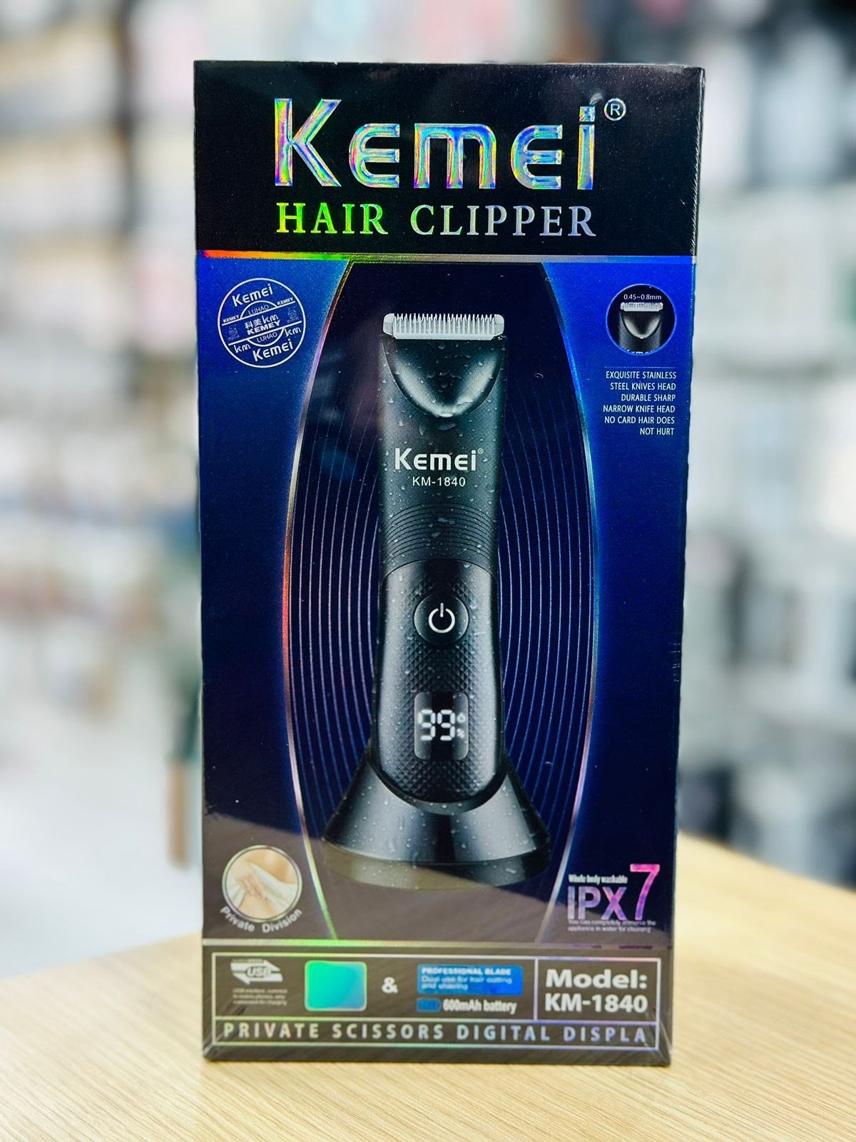 KEMEI HAIR CLIPPER TRIMMER KM-1840