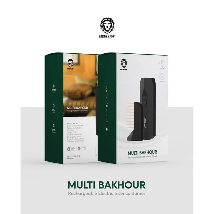 GREEN MULTI BAKHOUR BLACK GNCOMBKURBK
