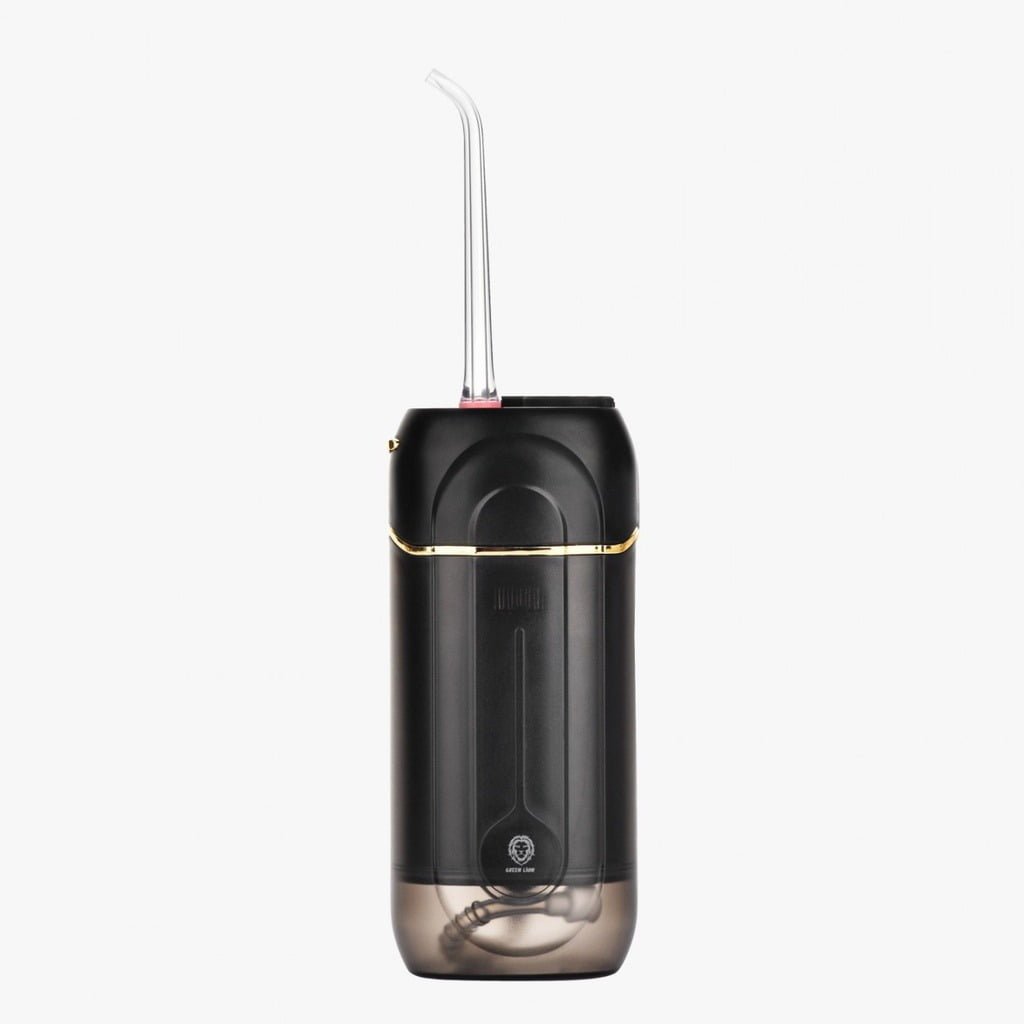 GREEN PORTABLE ORAL IRRIGATOR BLACK GNPORALIBK