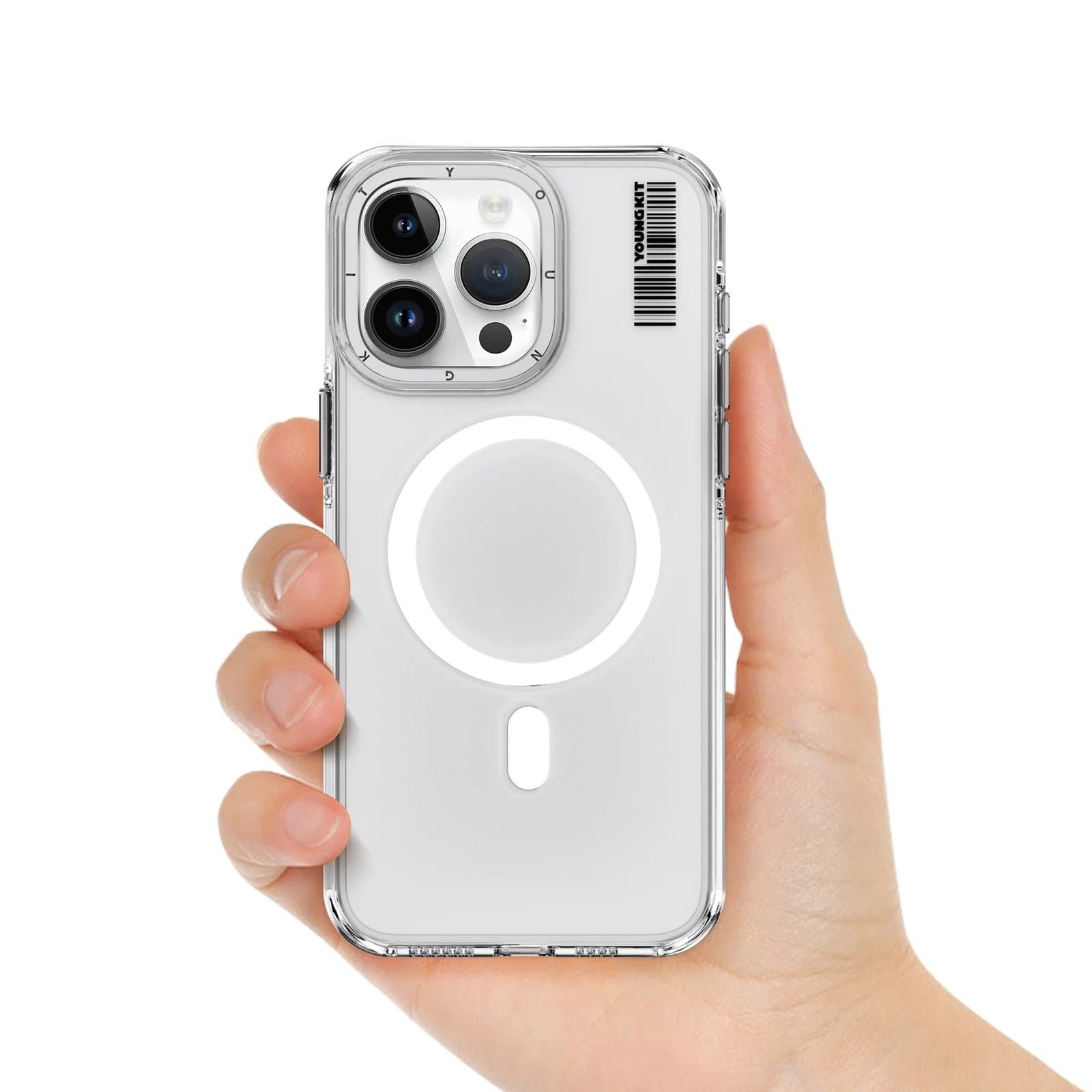 YOUNGKIT IPHONE 15 PRO CRYSTAL SHIELD CASE TRANSPARENT thumbnail 2