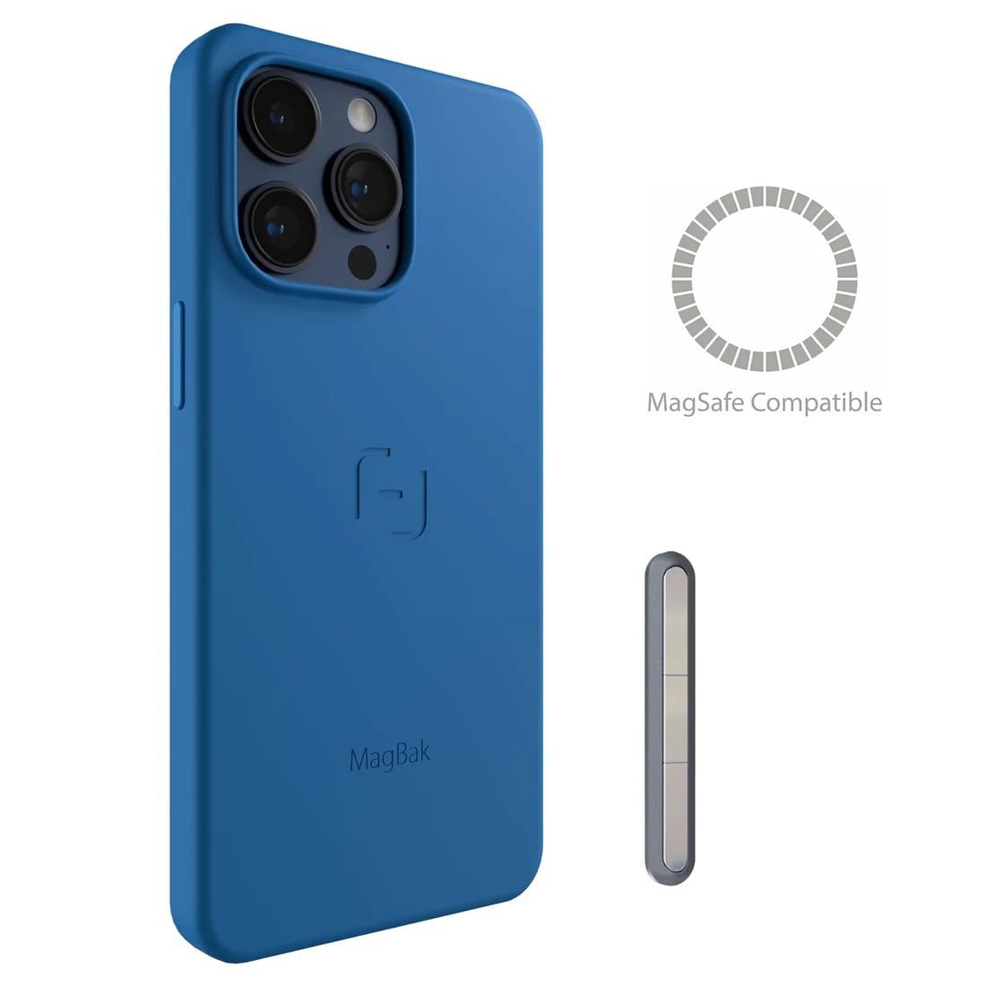 MAGBAK IPHONE 15 PRO WITH 1 MAGSTICKS CASE