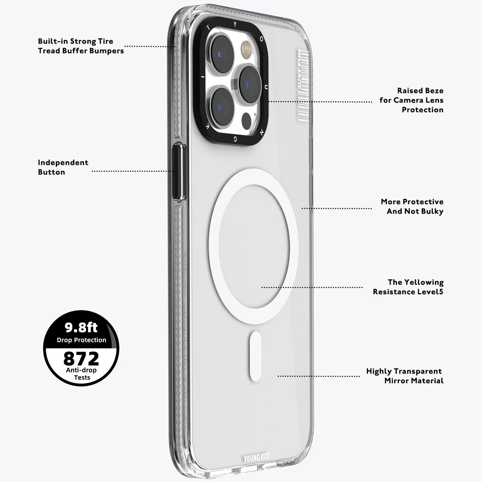 YOUNGKIT IPHONE 15 CRYSTAL COLOR CASE thumbnail 4