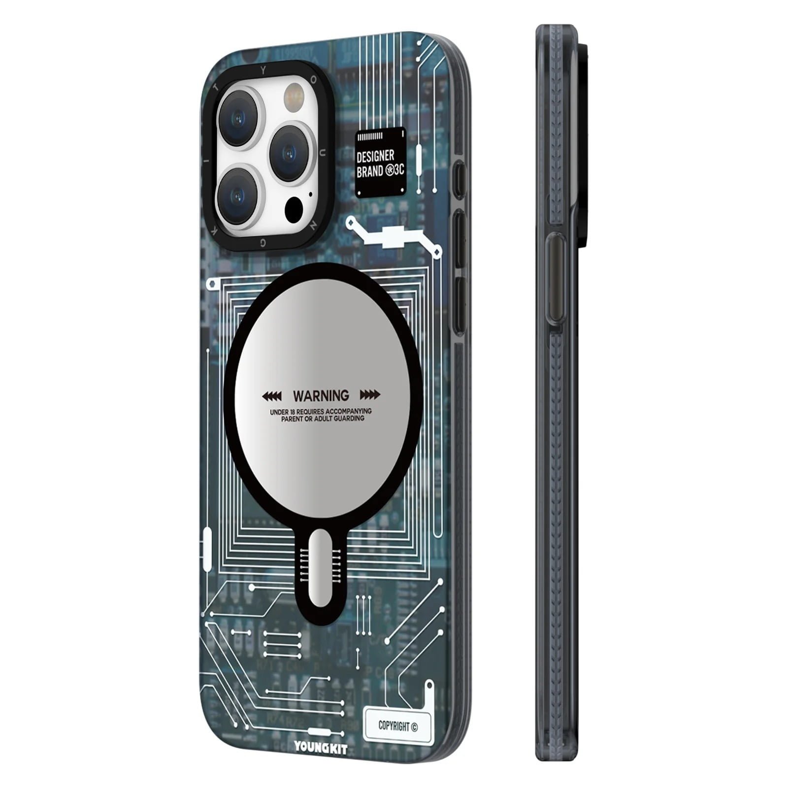 YOUNGKIT IPHONE 15 PRO MAX TECHNOLOGY CASE