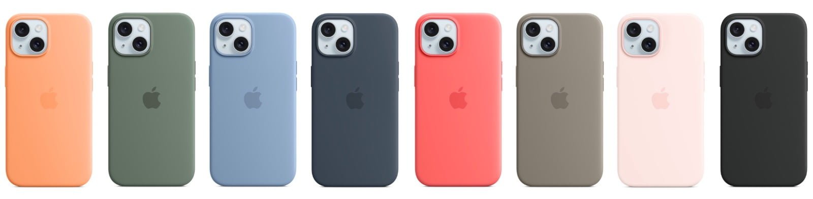 APPLE IPHONE 15 SILICONE CASE WITH MAGSAFE