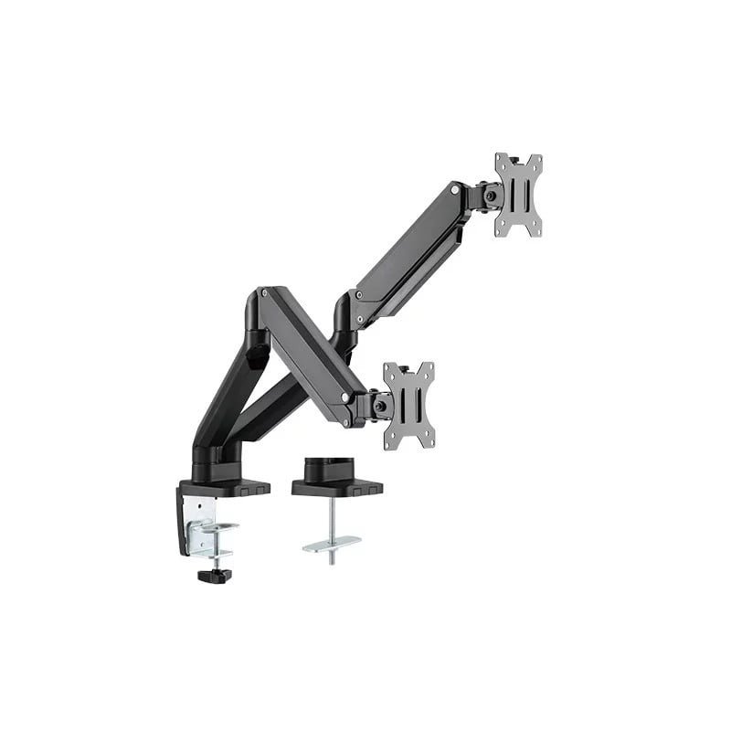 NEWSTAR STYLISH DUAL MONITOR ALUMINIUM GAS SPRING ARMS91 LDT26C024