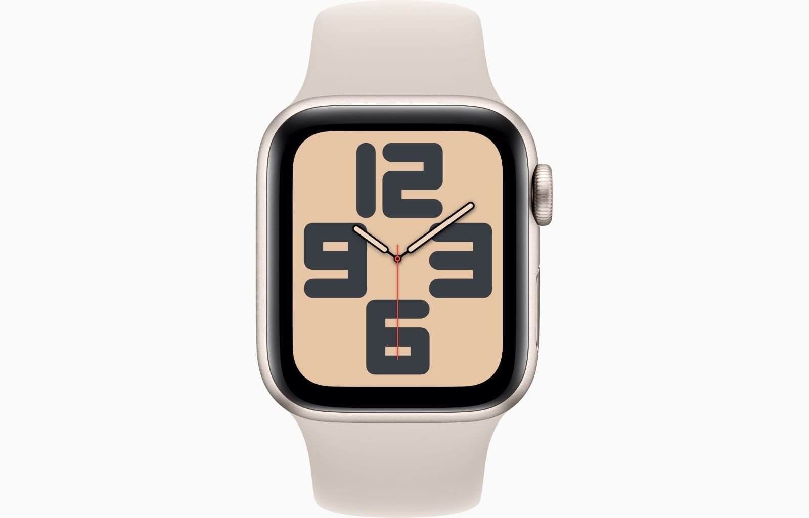 APPLE WATCH SE GPS 40MM (2ND GENERATION)STARLIGHT ALUMINIUM CASE WITH STARLIGHT SPORT BAND thumbnail 2