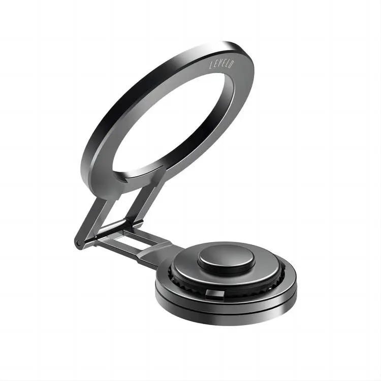LEVELO KAITO MAGSAFE 3 IN 1 PHONE HOLDER MATT BLACK