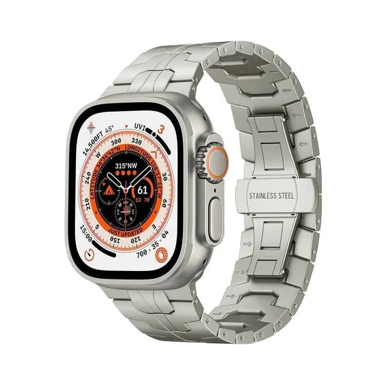 LEVELO ULTRA WATCH STAINLESS STEEL 49MM ECLIPSE STRAP SILVER LVLMWSSL