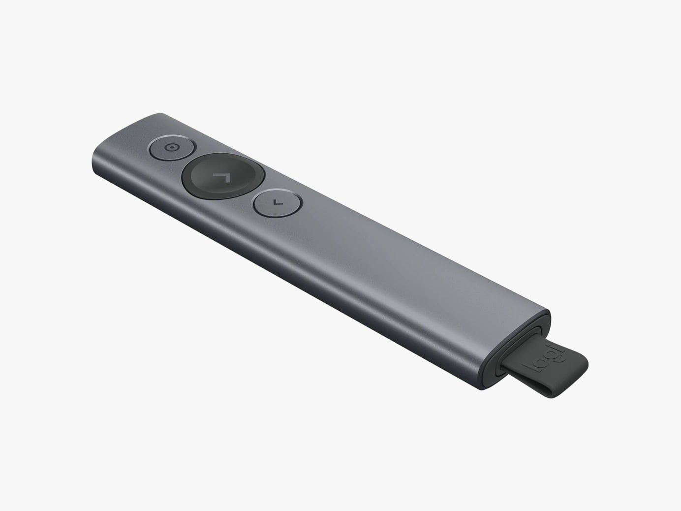 LOGITECH SPOTLIGHT PRESENTATION REMOTE DARK SILVER 910-004861