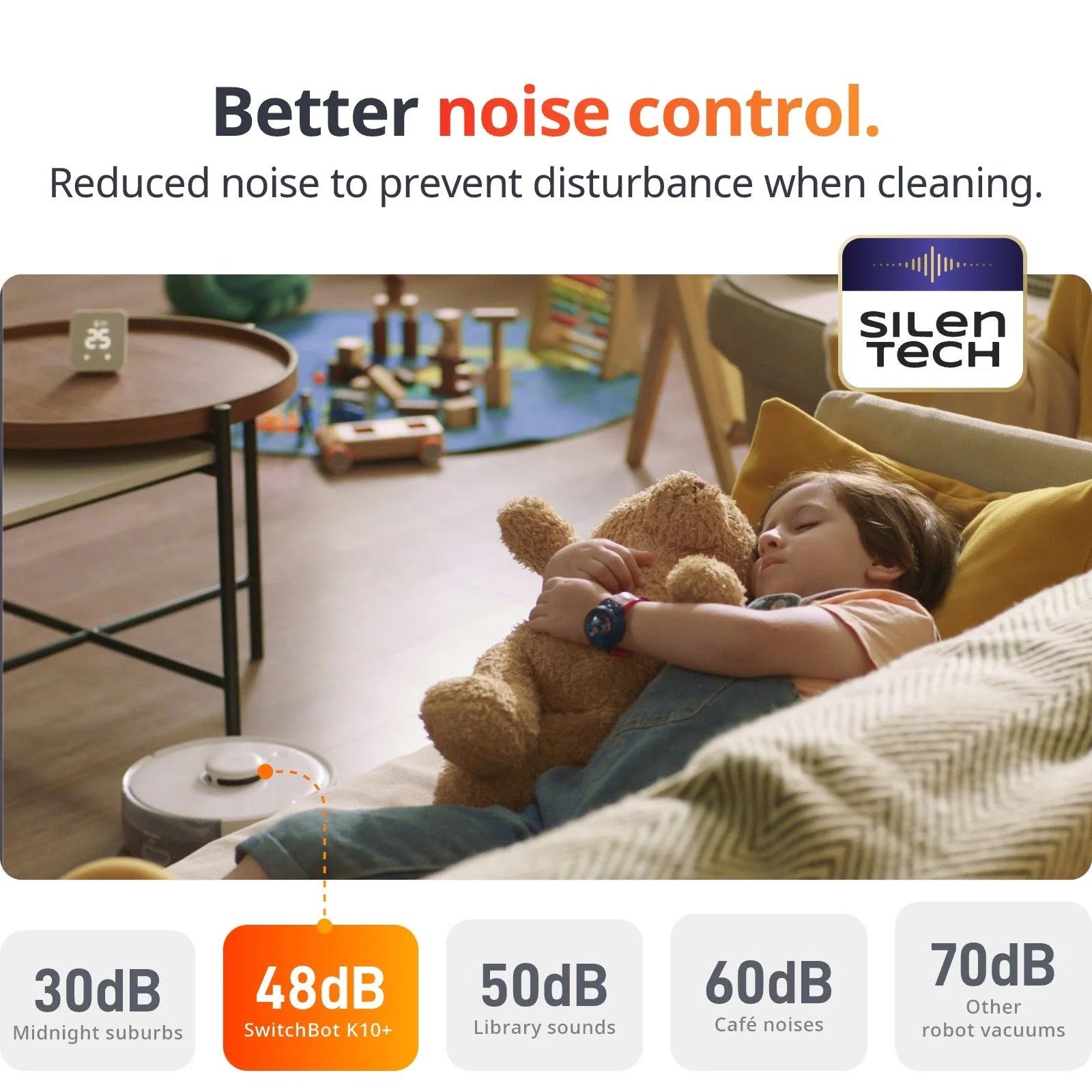 SWITCHBOT K10 PLUS MINI VACUUM CLEANER WITH VACUUM AND MOP FUNCTION W3011020 thumbnail 7