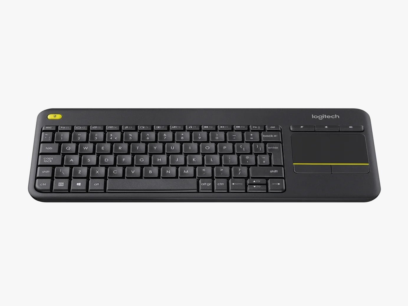 LOGITECH WIRELESS TOUCH KEYBOARD K400 PLUS 920-007153 thumbnail 2