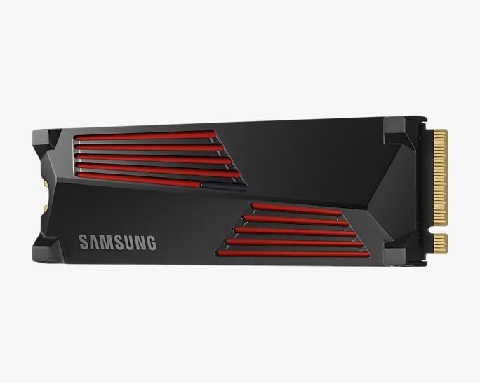 SAMSUNG 990 PRO 4TB M.2 NVME INTERNAL SSD WITH HEATSINK BLACK MZ-V9P4T0CW thumbnail 4