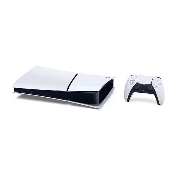 Sony PlayStation 5 Slim Console 2023 (Digital Version) White : CFI-2016 thumbnail 3