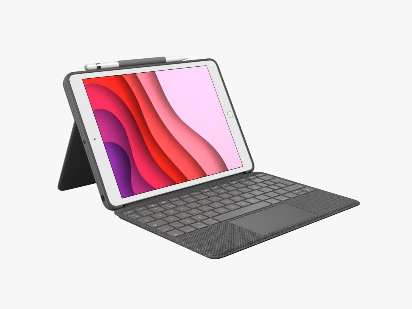 LOGITECH IPAD 7TH GENERATION 10.2 COMBO TOUCH KEYBOARD BLACK 920-009996
