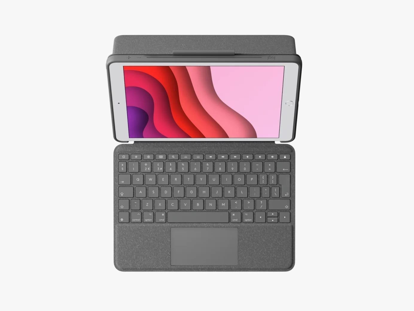 LOGITECH IPAD 7TH GENERATION 10.2 COMBO TOUCH KEYBOARD BLACK 920-009996 thumbnail 2