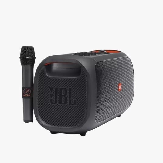 JBL PARTY BOX ON THE GO ESSENTIAL SPEAKER WITH MIC BLACK thumbnail 9