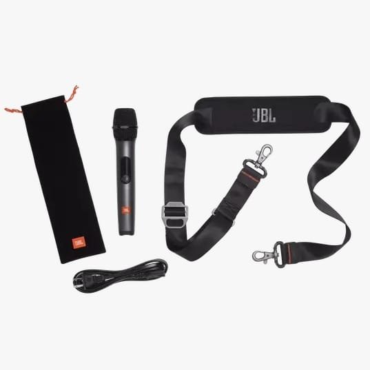 JBL PARTY BOX ON THE GO ESSENTIAL SPEAKER WITH MIC BLACK thumbnail 4