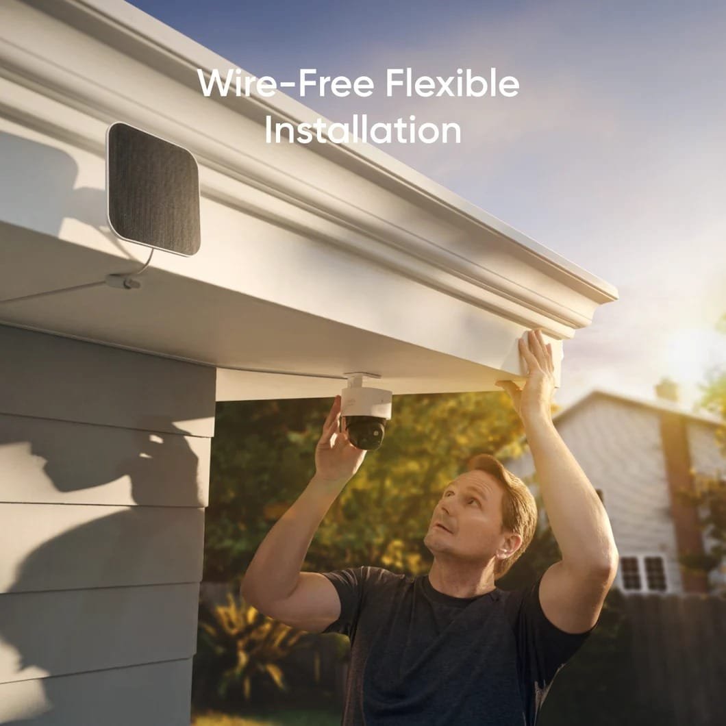 EUFY SECURITY S340 SOLO CAM SOLAR SECURITY CAMERA OUTDOOR WIRELESS WHITE T81703W1 thumbnail 5
