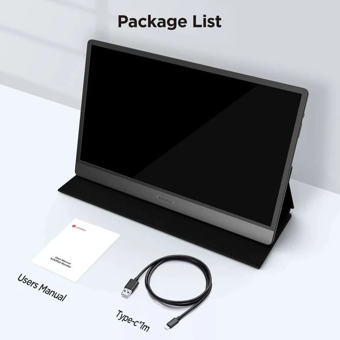 KOORUI 15.6 IPS FULL HD 1920 X 1080 60HZ PORTABLE MONITOR 15B1 thumbnail 9
