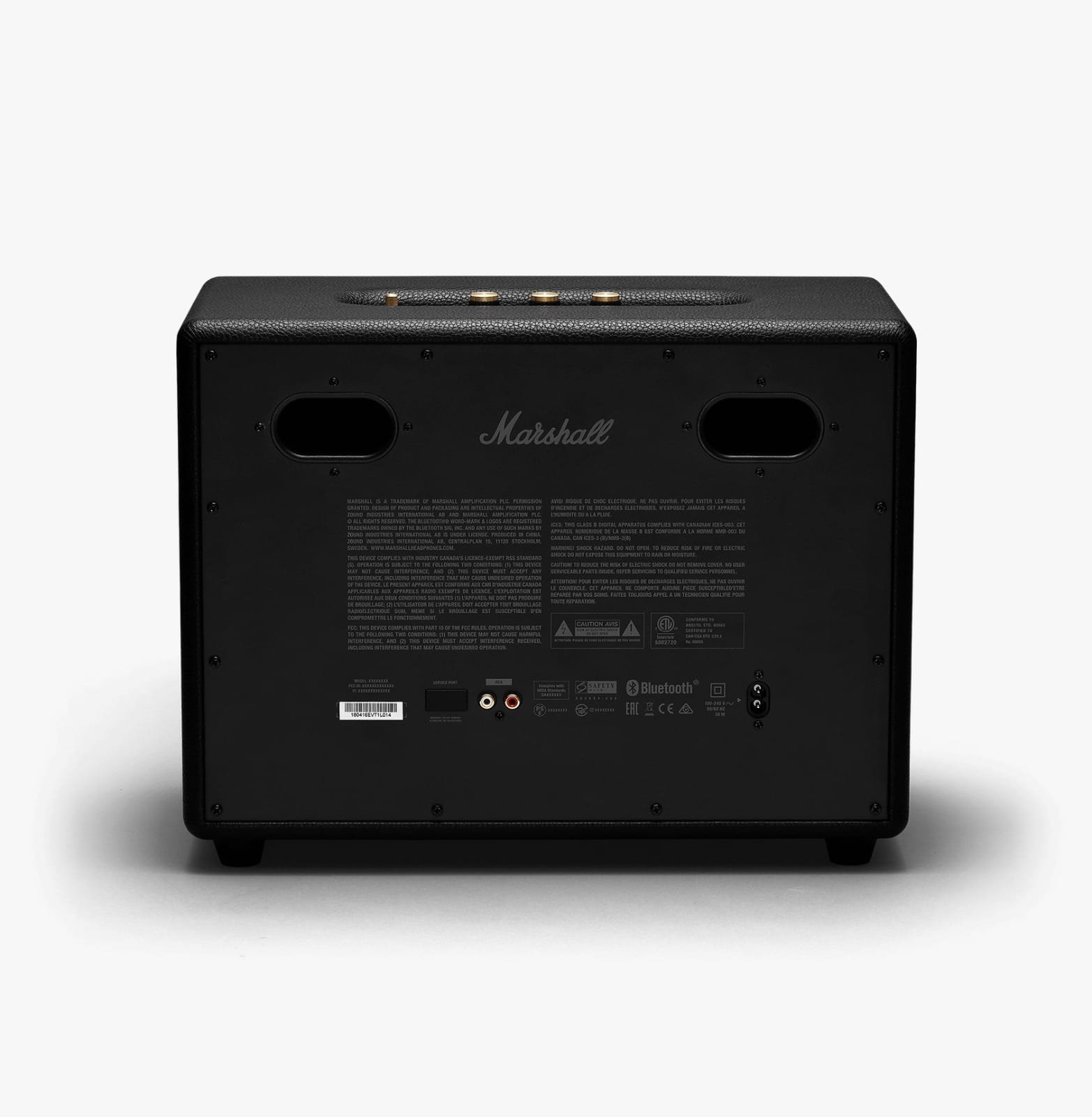 MARSHALL WOBURN II WIRELESS STEREO SPEAKER BLACK WOBURN2-BK thumbnail 3
