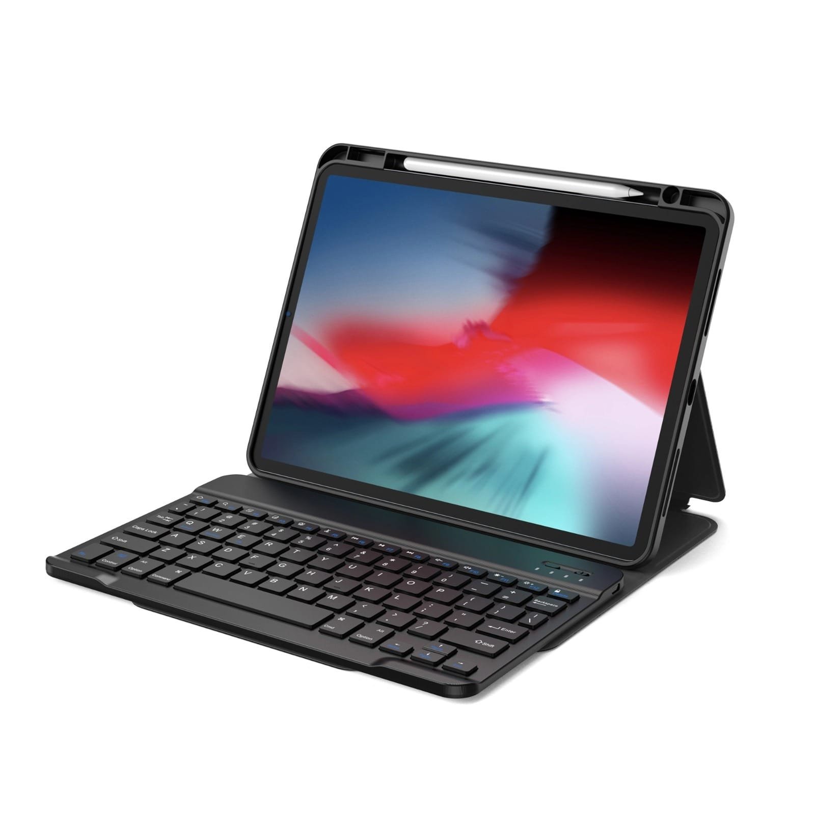 WIWU IPAD 10.2 / 10.5 INCH PROTECTIVE KEYBOARD CASE BLACK ARABIC