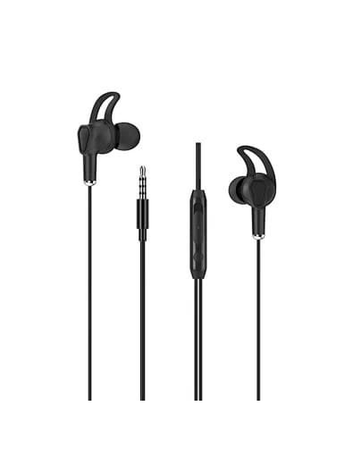 WIWU 3.5MM WIRED AUDIO EARPHONE BLACK EB309