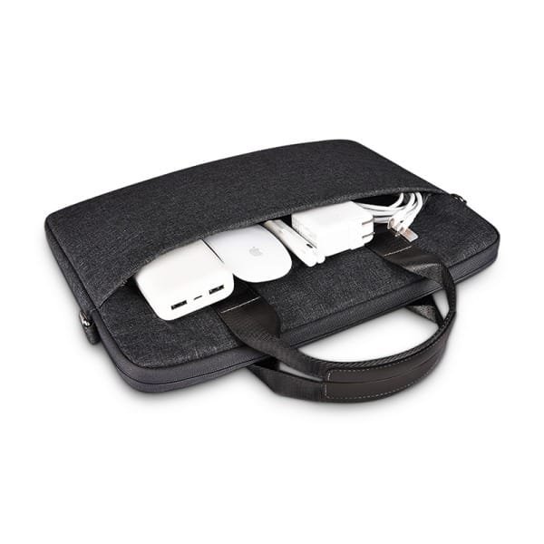 WIWU MINIMALIST LAPTOP BAG PRO 15.6 INCH BLACK thumbnail 3