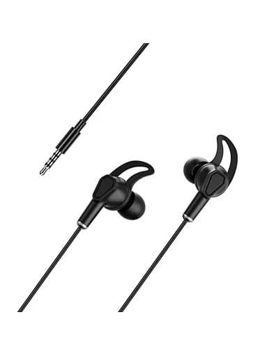 WIWU 3.5MM WIRED AUDIO EARPHONE BLACK EB309 thumbnail 4