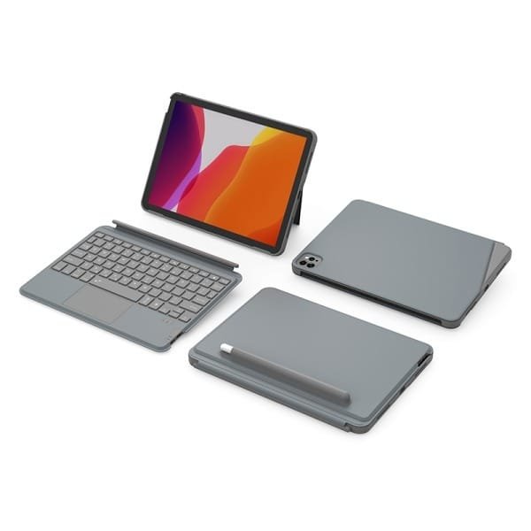 WIWU COMBO TOUCH IPAD 10.2/10.5 KEYBOARD CASE BLACK thumbnail 4