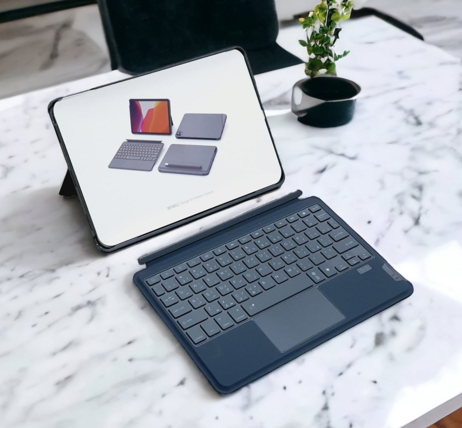 WIWU COMBO TOUCH IPAD 10.2/10.5 KEYBOARD CASE BLACK thumbnail 6