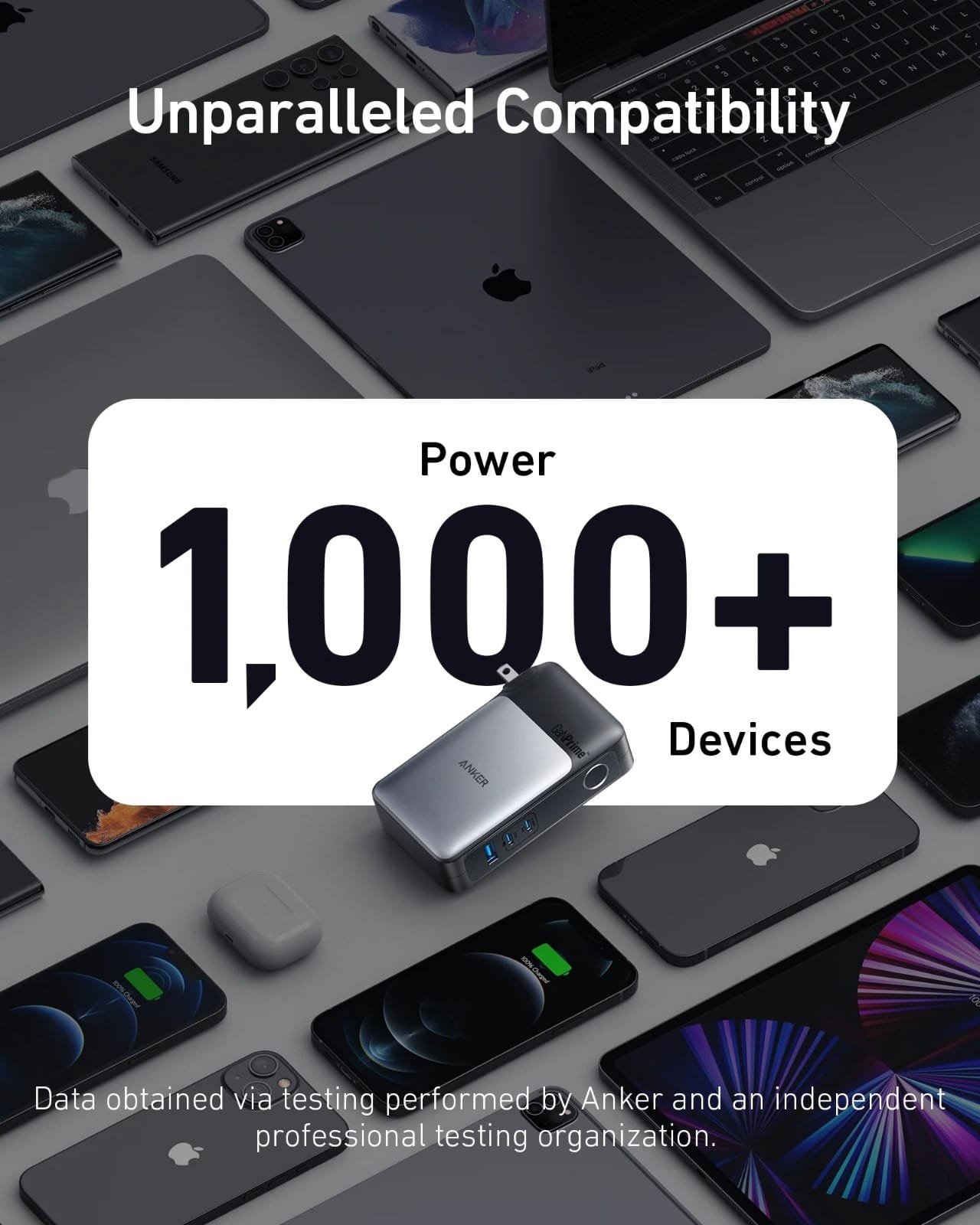 ANKER 733 65W GANPRIME POWERCORE POWERBANK BLACK A1651211 thumbnail 3