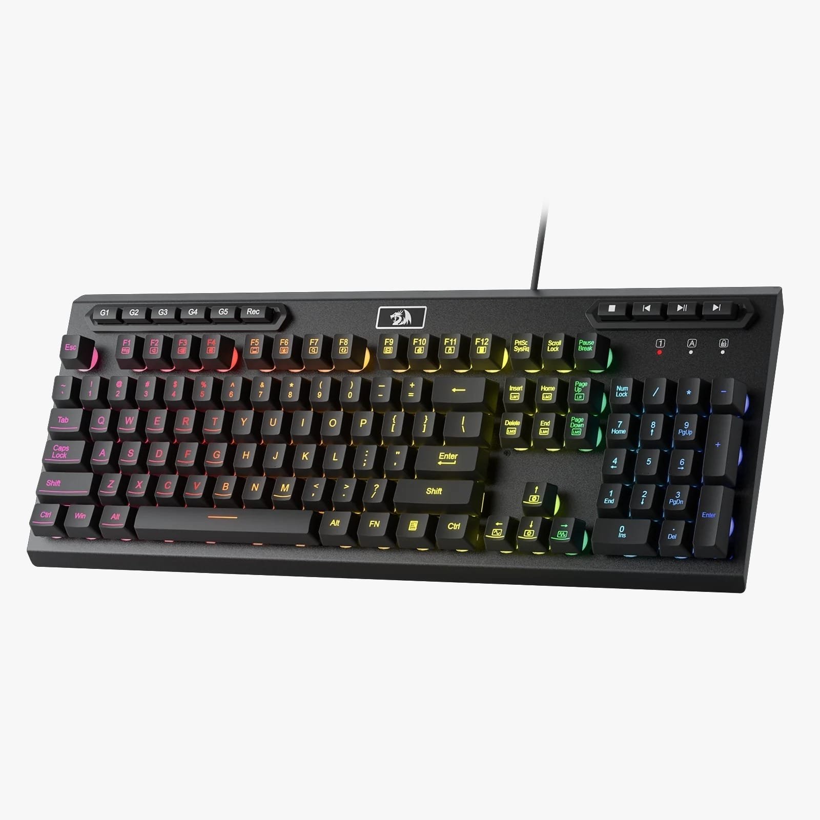 REDRAGON ADITYA WIRED GAMING KEYBOARD WITH MACRO KEYS K513
