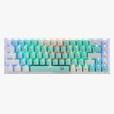 REDRAGON CASTOR PRO WIRED 2.4G BT 68KEYS RGB GAMING KEYBOARD K631RGB-PRO-GW