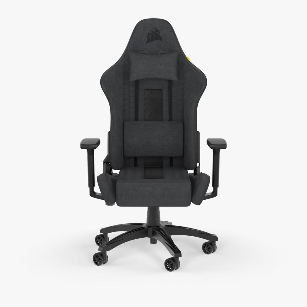 CORSAIR TC100 RELAXED GAMING CHAIR FABRIC GRAY COR-CHAIR-TC100-FBRC-GRY thumbnail 11