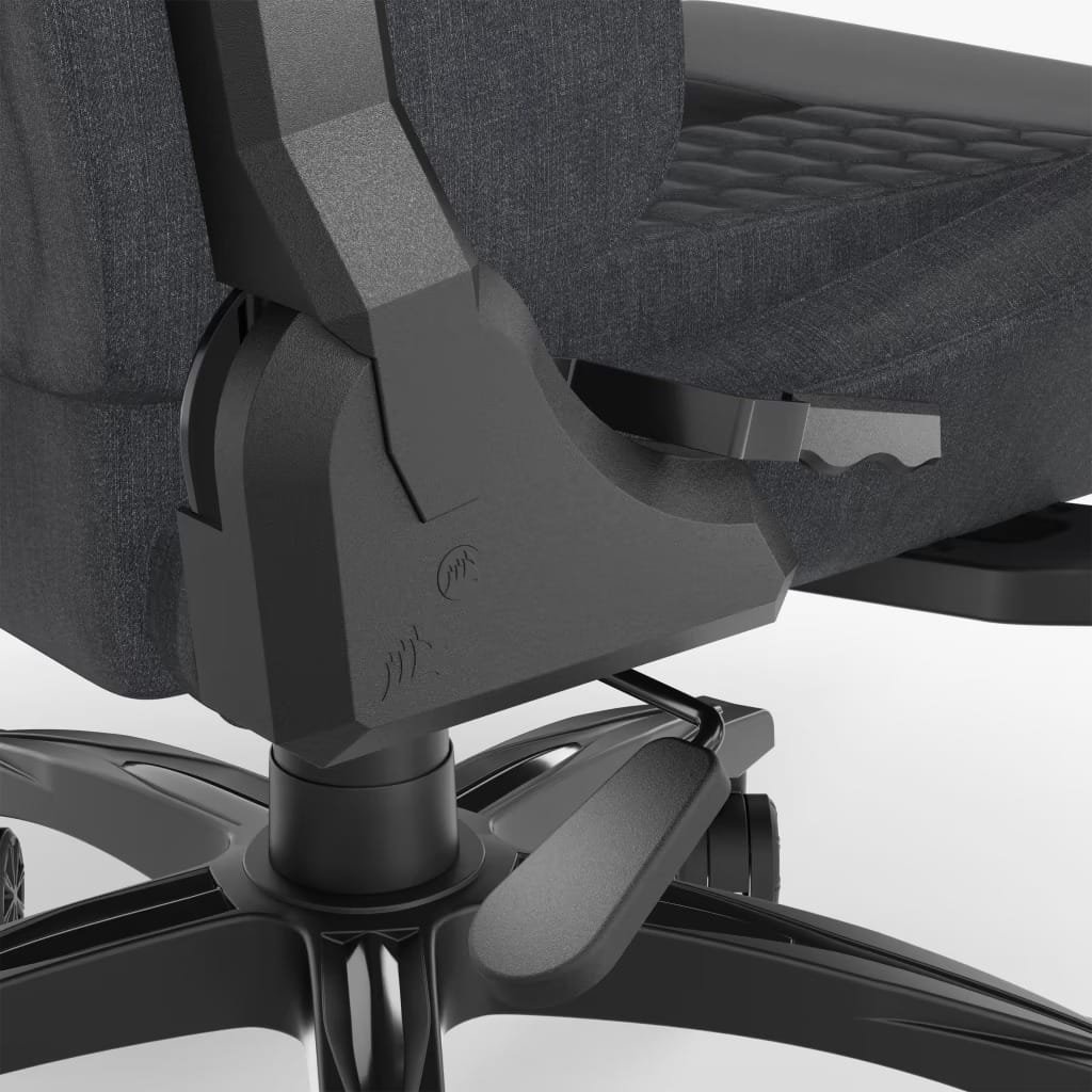 CORSAIR TC100 RELAXED GAMING CHAIR FABRIC GRAY COR-CHAIR-TC100-FBRC-GRY thumbnail 6