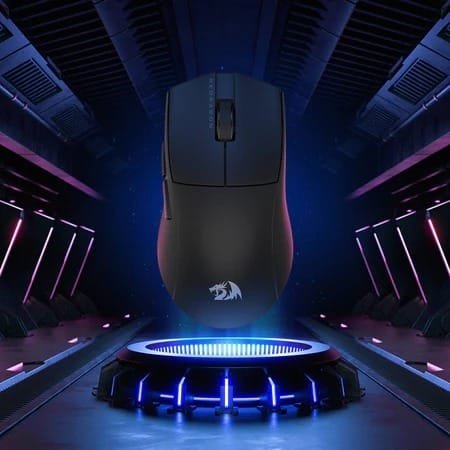 REDRAGON K1NG PRO WIRED/WIRELESS MOUSE BLACK M916-PRO thumbnail 3