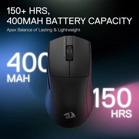 REDRAGON K1NG PRO WIRED/WIRELESS MOUSE BLACK M916-PRO thumbnail 10