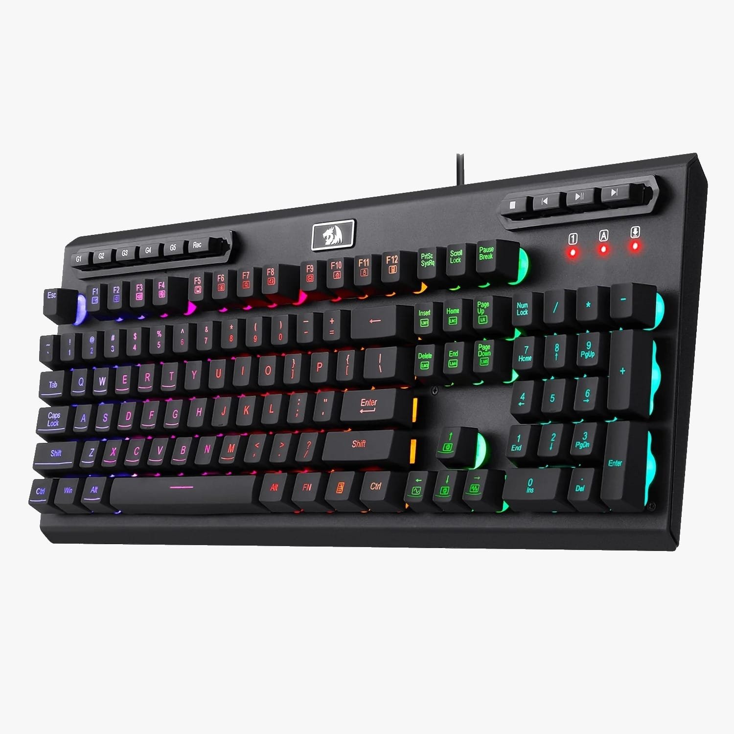 REDRAGON ADITYA WIRED GAMING KEYBOARD WITH MACRO KEYS K513 thumbnail 17