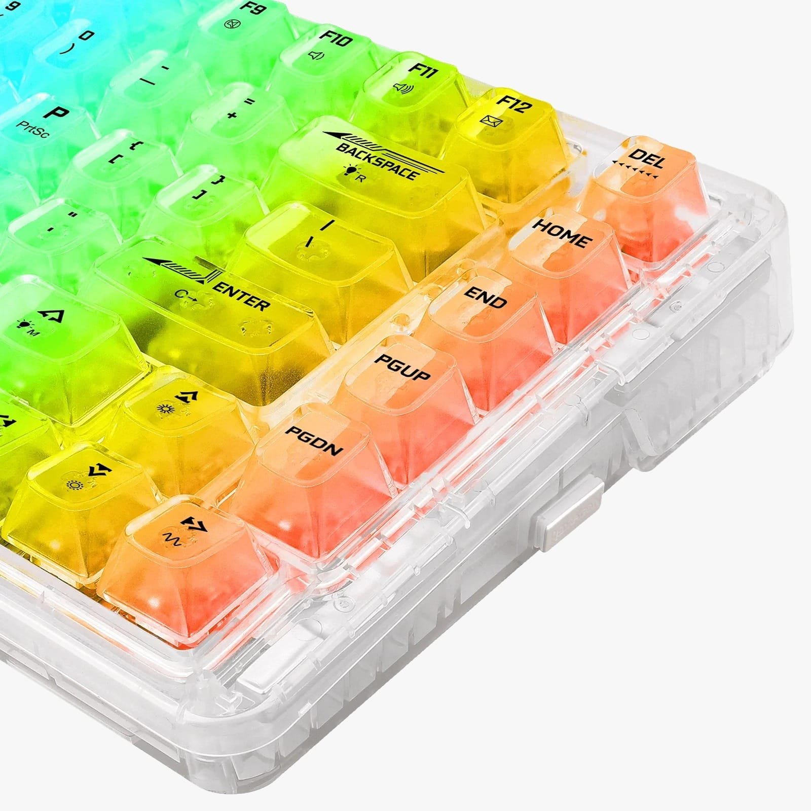 REDRAGON ELF PRO WIRELESS CRYSTAL 75% GASKET RGB GAMING KEYBOARD K649CT-RGB-PRO thumbnail 6