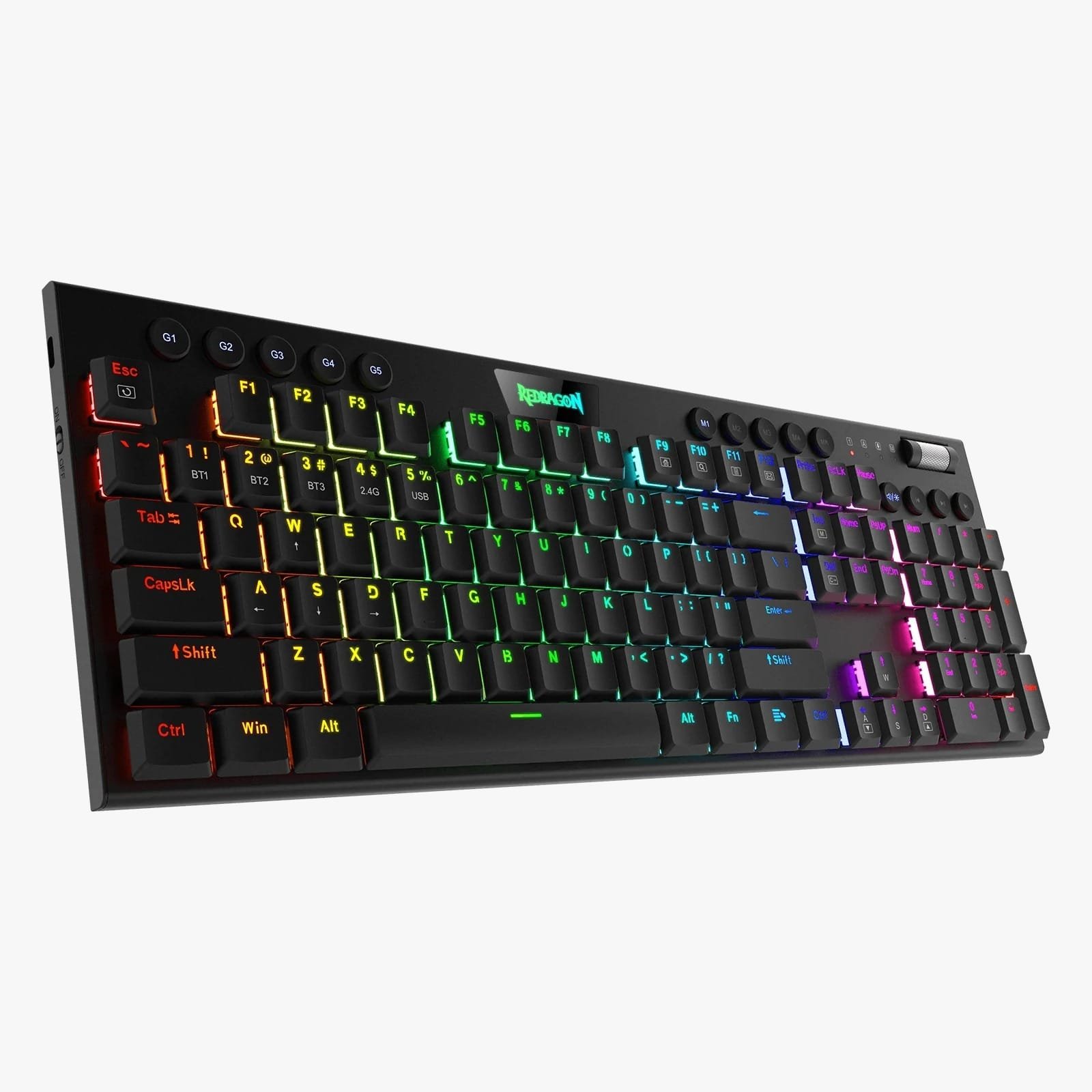 REDRAGON HORUS MECHANICAL KEYBOARD RED SWITCH K618-RGB thumbnail 2