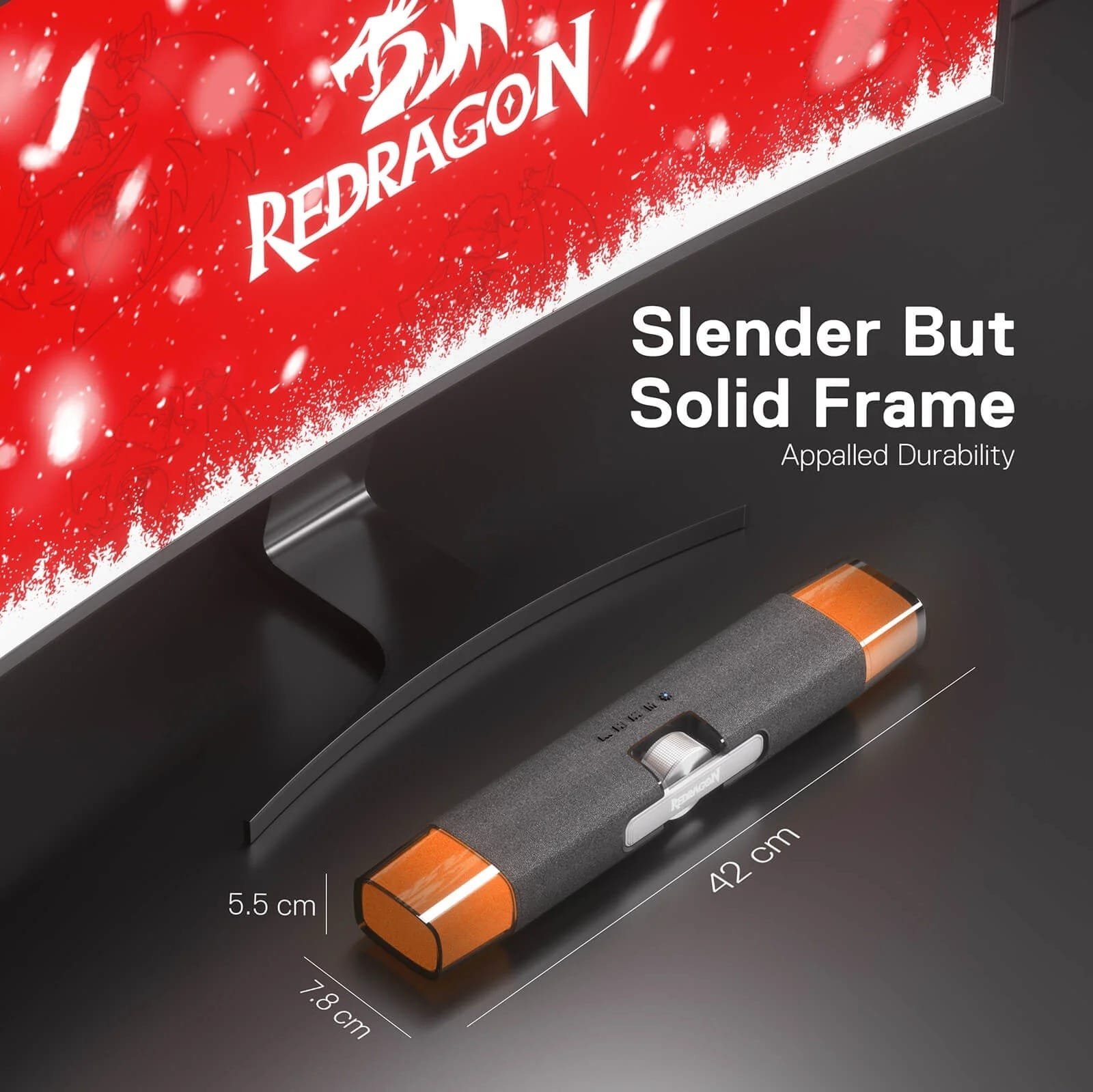 REDRAGON DORA SOUNDBAR WITH DUAL SPEAKERS AND BACKLIGHT GS512 thumbnail 6