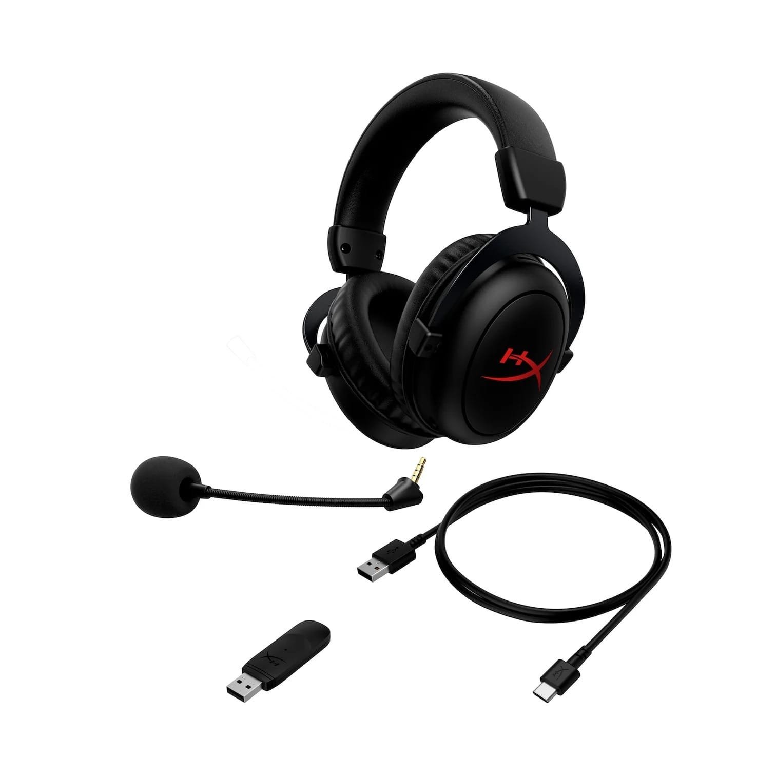 HYPERX CLOUD II CORE WIRELESS HEADSET BLACK 6Y2G8AA thumbnail 3